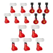 5 Pieces Chicken Drinkers Waterers Cups Bowls Feeder for Birds Backyard Coop