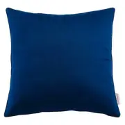 Modway Enhance 20" Performance Velvet Throw Pillow in Navy -EEI-4699-NAV