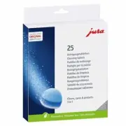 Jura 3in1 Cleaning Tablets for Fully Automatic Coffee Machines, _____ 25 tablets