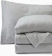 Springtree Home Micro Fleece Sheets Set with Deep Pockets | Queen Size Ultra Soft Micro Fleece Sheets Queen Size | Classic Polar Fleece Soft | Plush Cozy Soft Sheets for Ultimate Comfort