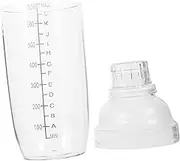 PHENOFICE Cocktail Shaker Portable Drink Mixer for Home and Bar Use Easy to Clean and Reusable Mixing Cup with Scale for Milk Tea and Cocktail Preparation