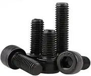 Allen Key Bolts Socket Head Cap Screw 20/100PCS DIN912 M2 M4 304 A2-70 Grade 12.9 Black Hexagon Hex Socket Cap Head Screw Bolts(35mm,M4 20pcs)