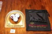SCOTTY CAMERON LTD RUN MILLED PUTTING CUP W/BALLS AND LTD POUCH/CASE! NEW/MINT!