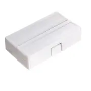 MC-51 Surface Mount Wired NC Door Sensor Alarm Magnetic Reed Switch White