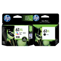 在飛比找蝦皮商城優惠-HP 61XL 黑+彩【送$100禮券+免運】 (CH563