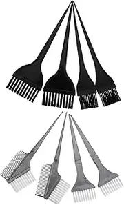 NOLITOY Hair Coloring Brush Set 8pcs Salon Dye Brush for Easy Clean Application