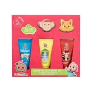 Fragrances for children Cocomelon Color Me Bath Paint Set Gift Set Bath Paint 3 x 50 ml and Washing Sponge 2 pieces - 50 ml
