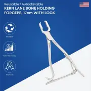 Kern Lane Bone Holding Forceps 17 cm with Lock Orthopedic Instruments