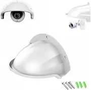 [BeElion] Universal Sun Rain Shade Surveillance Camera Shield Protection Cover for Nest/Ring/Dome/Bullert Outdoor CCTV Security Camera Protector (White)