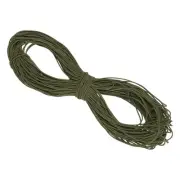 100 Yards Elastic Cord Heavy Stretch String Rope 2.5mm Army Green