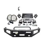 4X4FORCE Safari Shield U Loop Bullbar Lights for Nissan Navara D40 Spain 11-On