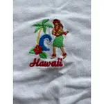 現貨 短袖圓領V領T恤HAWAII刺繡夏威夷草裙女郎HULA烏克麗麗SURF衝浪🌺扶桑花🌴椰子樹 純棉T恤 男女可穿