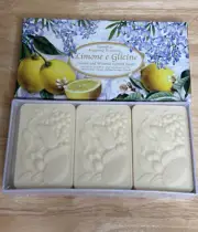 Saponificio Artigianale Fiorentino Lemon Scented Soaps (3) SEALED