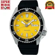 Seiko 5 Sports SBSA307 Yellow Dial Automatic Mechanical Diver Men Watch Japan