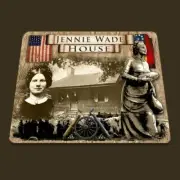 Jennie Wade House Gettysburg, Pennsylvania American Civil War themed mouse pad