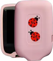 New! Premium Silicone Case with Cartoon Animal Patterns for Continuous Glucose Monitor-Freestyle Libre/Freestyle Libre 2 (Ladybug/Pink)