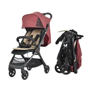 【YIP baby】CAPACITY卡帕瑟緹 自動收合/輕便嬰兒手推車(可登機 單手秒收 輕量嬰兒推車 嬰兒車 折疊嬰兒車)