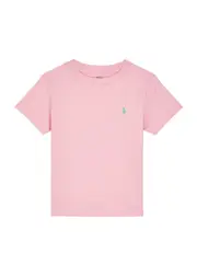 Polo Ralph Lauren Kids Logo-embroidered Cotton T-shirt (1.5-6 Years) - Pink - 7 (6 Years) 7 (6 years)