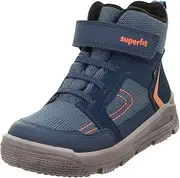 [Superfit] Boys' Mars Lightly Lined Gore-Tex Trainers, Blue/orange 8010, 35 EU Weit