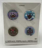 Funko Pop Marvel Deadpool 4 Seasons Set A Gamestop Exclusive 4 Pin Set