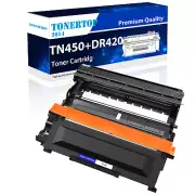 TN450 + DR420 Toner Drum Set For Brother DCP-7065DN MFC-7360N 7460DN MFC-7860DW