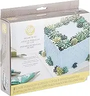 Wilton Deluxe Tip Set - Create Assorted Petals, Leaves, Basketweaves, Handwriting and More, Organize Tips Inside The Storage Case, 25-Piece