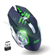 Sale!Silent Gaming Wireless Mouse 2.4GHz Rechargeable Wireless Mice USB Optical Game Backlight Mouse For PC Laptop