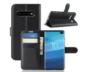 For Telstra Samsung Galaxy S10 5G Premium PU Leather Wallet Flip Case Cover O...