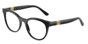 Dolce & Gabbana DG3399 501 Women’s Glasses Black Size 50 - Private Health Rebate - Blue Light Block Available