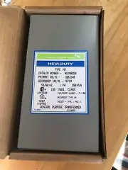 General signal .250 KVA control transformer 120/240 is primary, NIB, 12 v/ 24 v