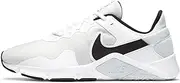 [Nike] Men's Legend Essential 2 Sneaker, Pure Platinum Black White,10 US