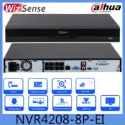 Dahua NVR4208-8P-EI 16 MP 8CH 1U 8PoE 2HDDs WizSense Network Video Recorder