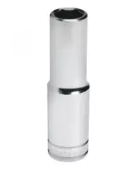 Blackhawk by Proto 40428, 1/2" Drive 7/8" 6-Point SAE Deep Socket