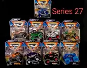 Brand New Monster Jam Series 27 Complete Set Scale 1:64