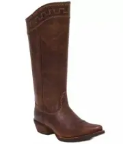 ARIAT Sahara Tall Western Boots Women's Brown Sassy Leather X Toe 10011941