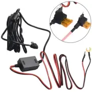 1-SET/Universal Hard Wire Fuse Box Car Recorder Dash Cam Hard Wire-Kit Mini USB