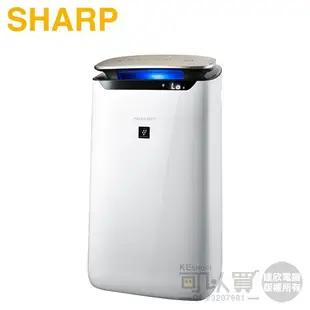 SHARP 夏普 ( FP-J80T-W ) 自動除菌離子空氣清淨機 -原廠公司貨