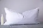 King Size Goose Down Feather Bed Pillow White for Sleepers