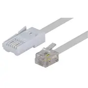 Dynamix C-BTRJ11 BT to RJ11 Modem Phone Cable - 2m Connects Modem to Telephone Jack [C-BTRJ11]