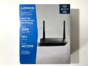 Linksys AC1200 Dual-Band Wi-Fi 5 Router - E5400 - Brand New Sealed