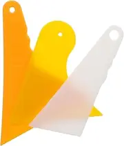 MUELODSIC 3pcs Car Squeegee Durable Film Scraper Tool for Window Tinting and Phone Screen Protectors Versatile Vehicle Accessory for Bubble Application
