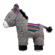 Kong Dog Sherps Donkey Plush Dog Toy Snuggles Canine Active Play Ultra Soft Pet