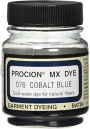 Jacquard PMX-1076 Procion Mx 2/3Oz Cobalt Blue Fabric Dye