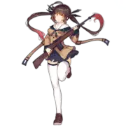 M14 Girls Frontline Anime Weatherproof Sticker 6" Car Decal