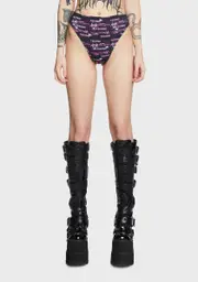 [The Lyte Couture] Techno High Waist Shorts