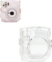 TEHAOUU Clear Protective Case for Instax Mini25 Mini26 Case Cover Transparent Anti-scratch Dustproof Drop Resistance Camera Accessories