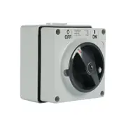 CSG S115-K2 - 15 Amp Isolating Switch Key Operated - 1 Pole 250V AC IP66