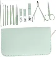 SOESFOUFU 1set Portable Manicure Set Multi-function Pedicure Kit Matcha for Home Travel Nail Care Tools for Grooming and Personal Care