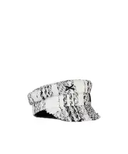 Two-color hat XS White