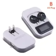 US Plug LIR2032 LIR2025 LIR2016 Button Coin Cell Rechargeable Battery Charger